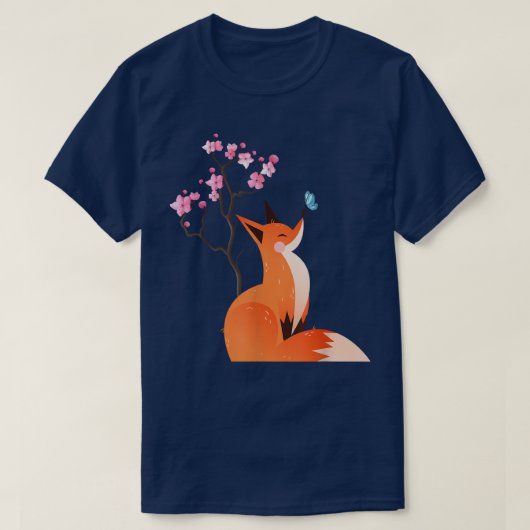 voor Japanse Cherry Blossom Flower 245 T-shirt (Design voorkant)