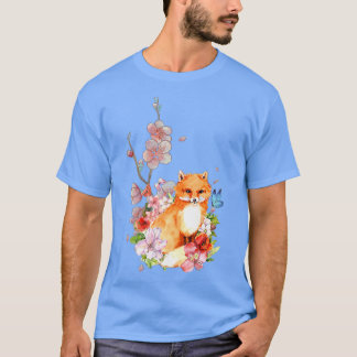 Voor Japanse Cherry Blossom Flower  Gifts Pr T-shirt