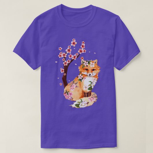 Voor Japanse Cherry Blossom Flower  Gifts Pr T-shirt (Design voorkant)