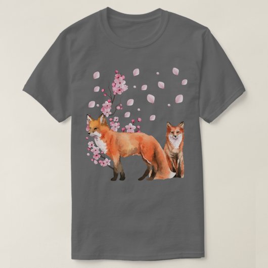 Voor Japanse Cherry Blossom Flower  Premium T-shirt (Design voorkant)