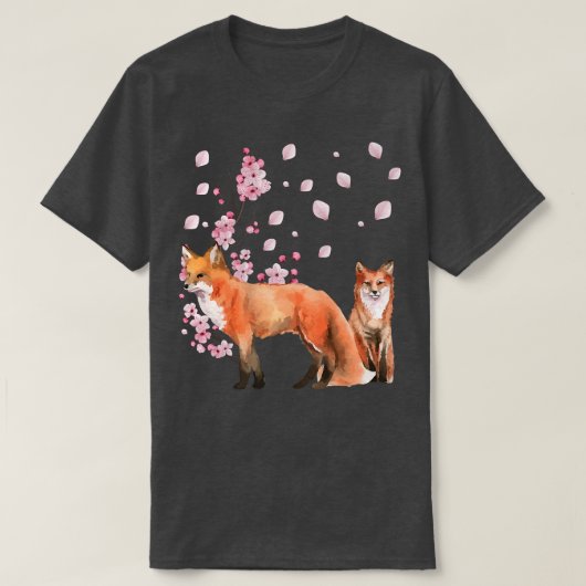 Voor Japanse Cherry Blossom Flower  Premium T-shirt (Design voorkant)