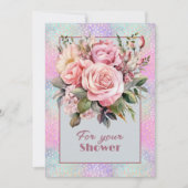 Voor je douche notitiekaartje (Voorkant)