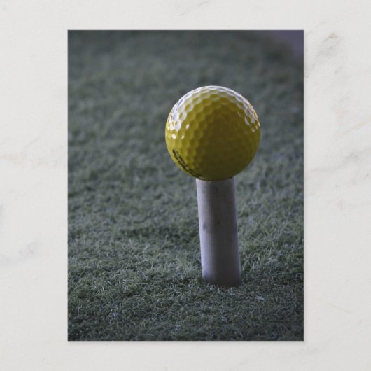 Voor je favoriete golfer briefkaart (Voorkant)