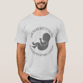 VOOR JE GEBOREN WERD, HEB IK JE UIT ELKAAR GEZET.. T-SHIRT (Voorkant)