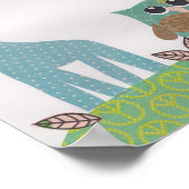 Voor je geboren werd, hield ik al van je kinderkam poster (Hoek)