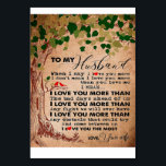Voor je Geweldige man, Husband Birthday Gift Kaart<br><div class="desc">Voor je Geweldige man,  Husband Birthday Gift</div>