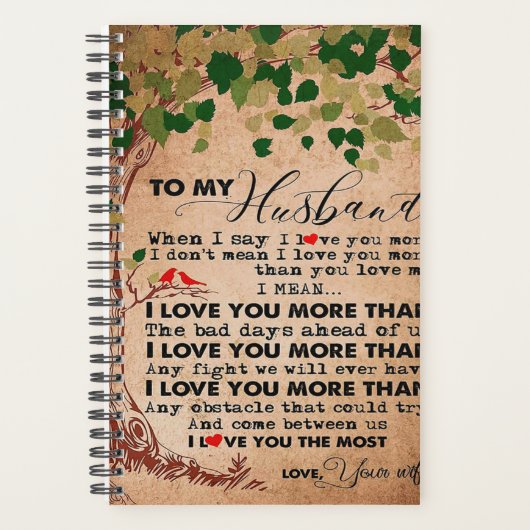 Voor je Geweldige man, Husband Birthday Gift Planner (Voorkant)
