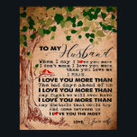 Voor je Geweldige man, Husband Birthday Gift Poster<br><div class="desc">Voor je Geweldige man,  Husband Birthday Gift</div>