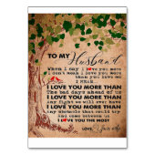 Voor je geweldige man, verjaardagscadeau voor man kaart (Voorkant)