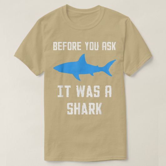 Voor je het vraagt was het een schimmelhoede. t-shirt (Design voorkant)