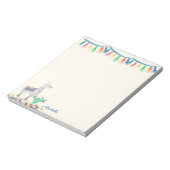 Voor je mama voegt lama Moederdag toe Notitieblok (Linkerzijde)