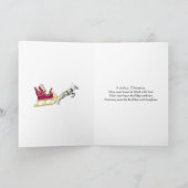 Voor je man, een kerstkaart voor kerstmis met kers feestdagen kaart (Binnen)