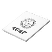 voor je om te plassen notitieblok (Linkerzijde)