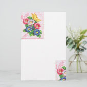 Voor je verjaardag briefpapier (Staand voorkant)