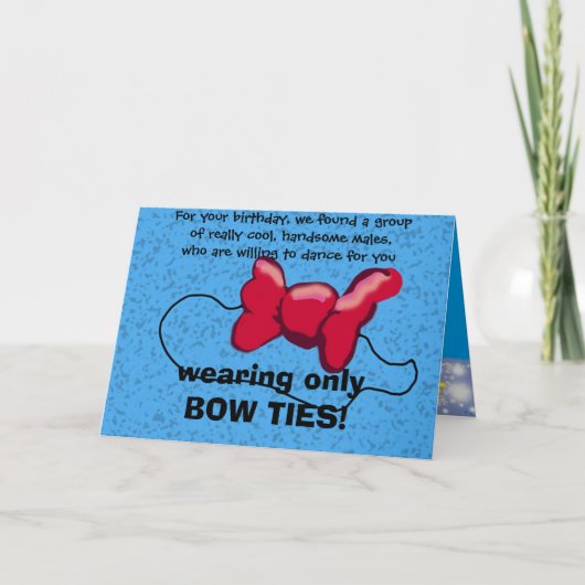 Voor je verjaardag vonden we een groep echt coole kaart (Voorkant)