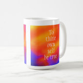 Voor jezelf ware mok door Jo Afbeeldingen (Voorkant rechts)