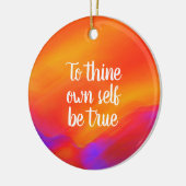 Voor jezelf ware ornament door Jo Afbeeldingen (Links)