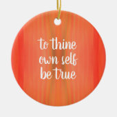 Voor jezelf ware ornament door Jo Afbeeldingen (Voorkant)