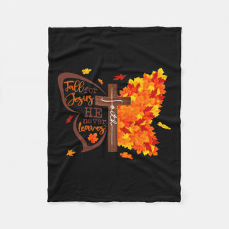 Voor Jezus laat hij Butterfly nooit Christelijk ge Fleece Deken