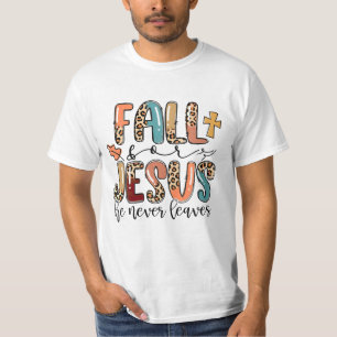 Voor Jezus vertrekt hij nooit T-shirt