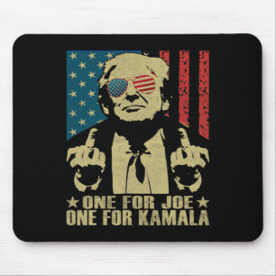 Voor Joe One Voor Kamala Grappig Trump 2024 Muismat