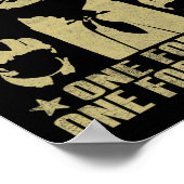 Voor Joe One Voor Kamala Grappig Trump 2024 Poster (Hoek)