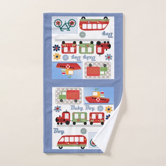 Voor jongen bad handdoek (Handdoek)