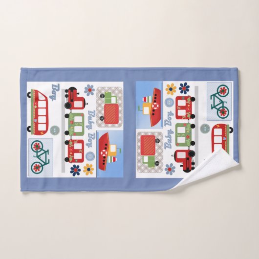 Voor jongen bad handdoek (Handdoek)