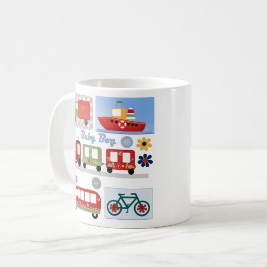 Voor jongen koffiemok (Voorkant links)