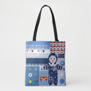 Voor jongen tote bag