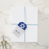 Voor joodse evenementen feestdagen Bar/Bat Mitzvah Cadeaulabel (Met Touw)