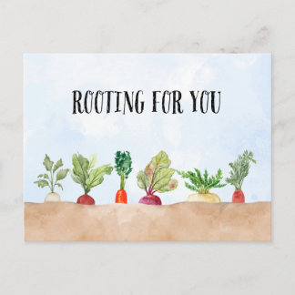 Voor jou aan het juichen! briefkaart