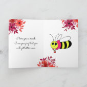 Voor jou bidden - Gevouwen Wenskaart Kaart (Binnen)