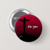 "Voor jou" Christelijke Button (Voorkant /achterkant)