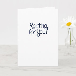 Voor Jou Geroot Handletter Kaart met Steunbetuigin