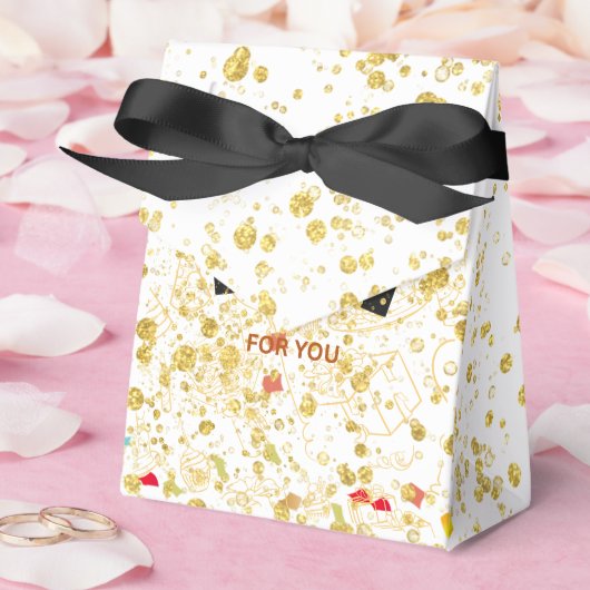 "Voor jou" geschenkdoos Bedankdoosjes (Huwelijk)