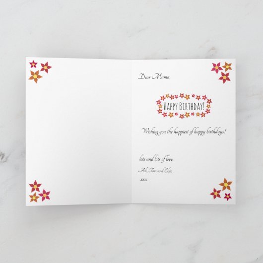 Voor jou kaart (Binnen)