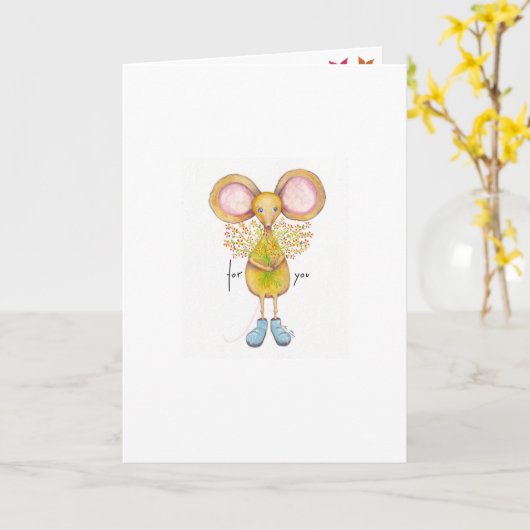 Voor jou kaart (Gele Bloem)