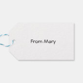 Voor Jou Kleurrijk Cadeaulabel (Achterkant Horizontaal)
