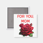 Voor jou, mam magneet (Voorkant / Achterkant)