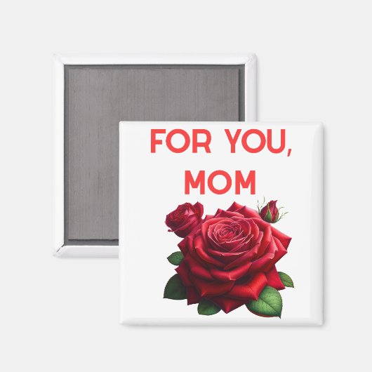 Voor jou, mam magneet (Voorkant / Achterkant)