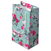 Voor jou, mam. Oude Rozen en vlinder Klein Cadeauzakje (Achterkant Gekanteld)