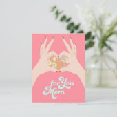 Voor Jou Mama Feestdagenkaart (Staand voorkant)