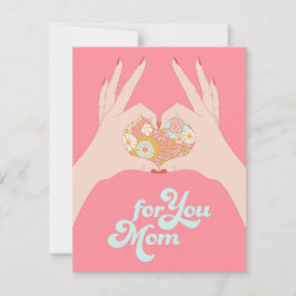 Voor Jou Mama Feestdagenkaart