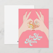 Voor Jou Mama Feestdagenkaart (Voorkant / Achterkant)