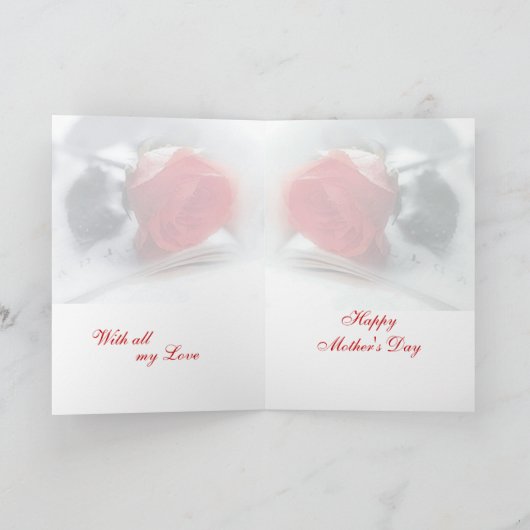 Voor jou mama Kaart (Binnen)