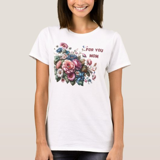 Voor jou mama T-shirt (Voorkant)