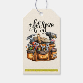 Voor Jou Met Liefde - Achterkant - Gift Tags Cadeaulabel