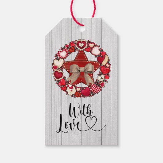 Voor jou met liefde cadeaulabel (Voorkant)