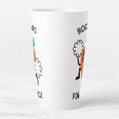Voor Jou – Muntige Wortel Latte Mok (Voorkant)